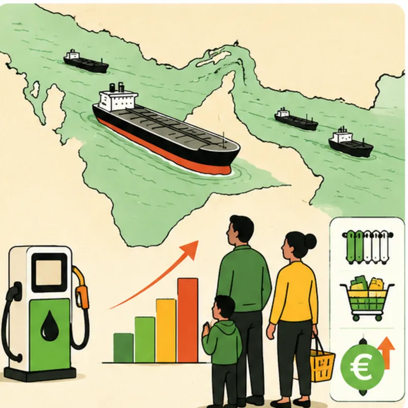 Illustration : Ormuz, pétrole à 90 dollars : l'effet jusqu'à votre budget